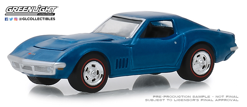Chevrolet Corvette L88 - Lote 1418 (19689 greenlight 37160B 1/64 