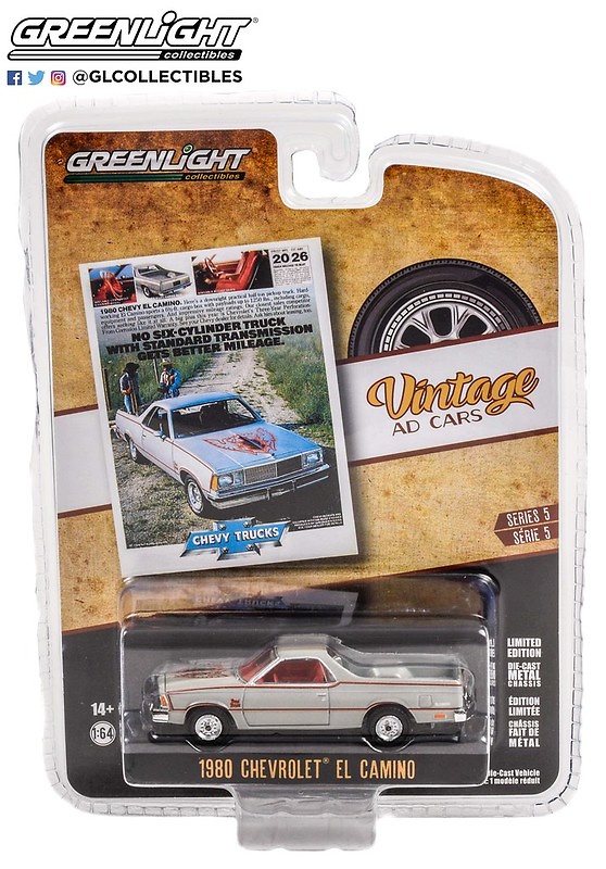 Chevrolet El Camino Royal Knight (1980) Greenlight 39080D 1/64 