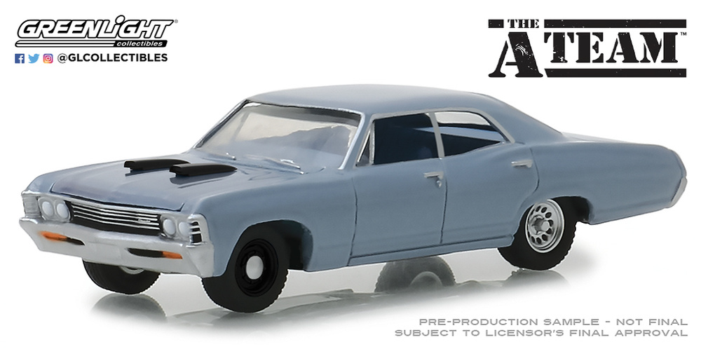 44830D The A-Team (1983-87 TV Series) - 1967 Chevrolet Impala Sedan 