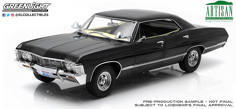 Chevrolet Impala Sport Sedan (1967) Greenlight 19119 1/18 