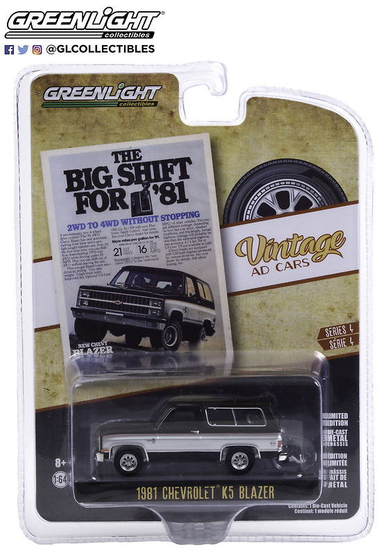 Chevrolet K5 Blazer (1981) Greenlight 39060E 1/64 