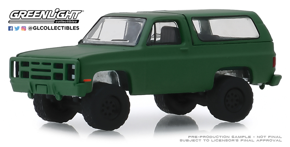 Chevrolet K5 Blazer M1009 (1988) Greenlight 35140D 1/64 