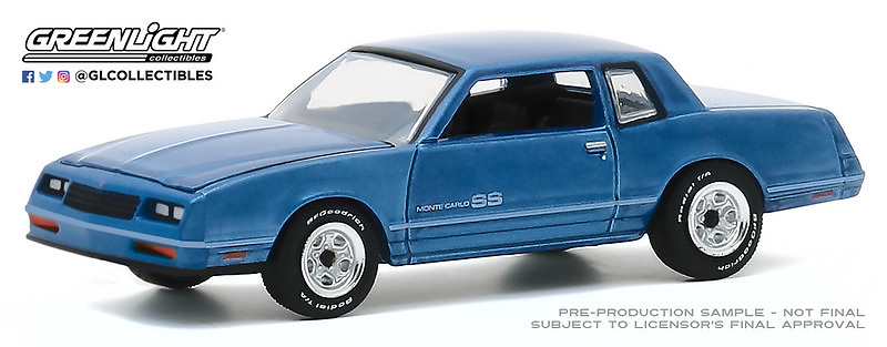 Chevrolet Monte carlo SS Test Car (1984) Greenlight 39040B escala 1/64 