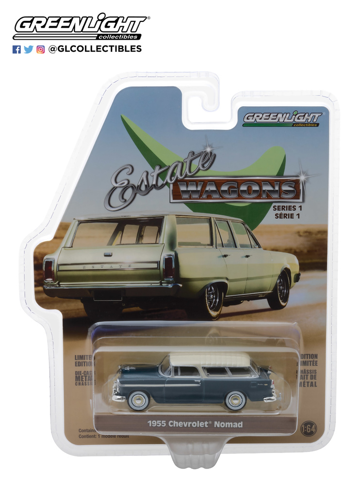 Chevrolet Nomad (1955) Greenlight 29910-A 1/64 