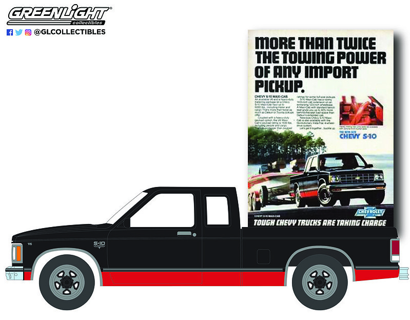 Chevrolet S-10 Maxi-Cab (1983) Greenlight 39080E 1/64 