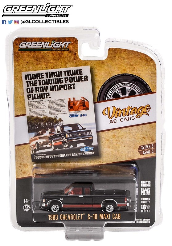 Chevrolet S-10 Maxi-Cab (1983) Greenlight 39080E 1/64 