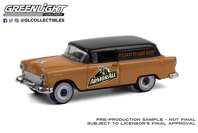 Chevrolet Sedan Delivery - Armor All (1955) Greenlight 41120A 1/64 