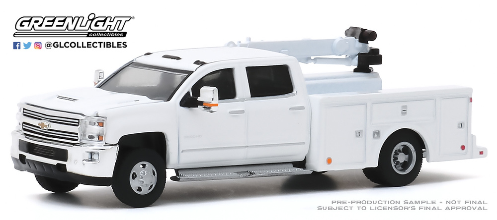 Chevrolet Silverado 3500 Grúa (2016) Greenlight 46040A 1/64 