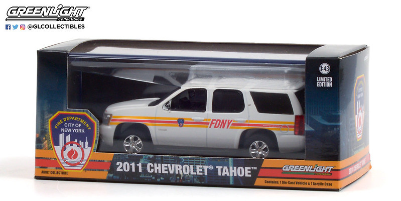 Chevrolet Tahoe FDNY ((2011) Greenlight 86189 1/43 