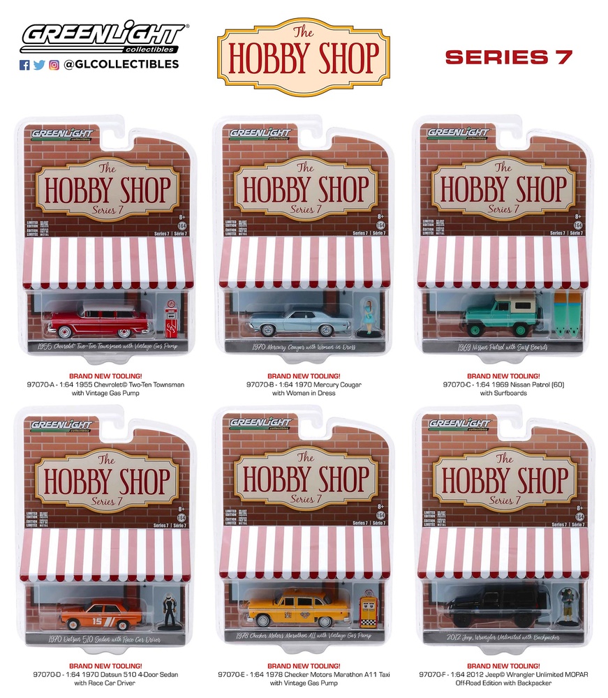 Chevrolet Two-Ten Townsman con surtidor (1955) Greenlight 97070A 1/64 