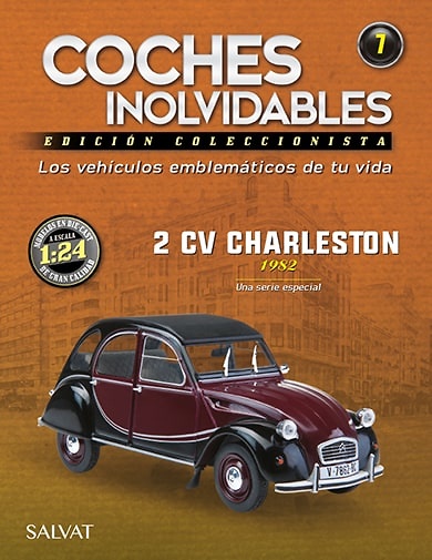 Citroen 2CV Charleston (1982) Salvat 1/24 