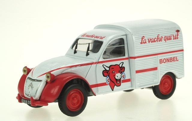Citroen 2CV Furgoneta La vache qui rit (1955) Norev-Hachette