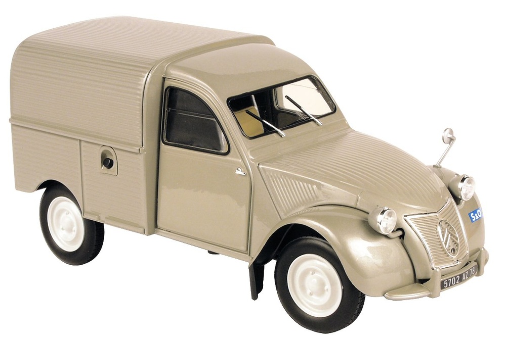 Citroen 2CV Furgoneta Norev 181500 1/18 Citroen 2CV Furgoneta Norev 1/18 Color Gris