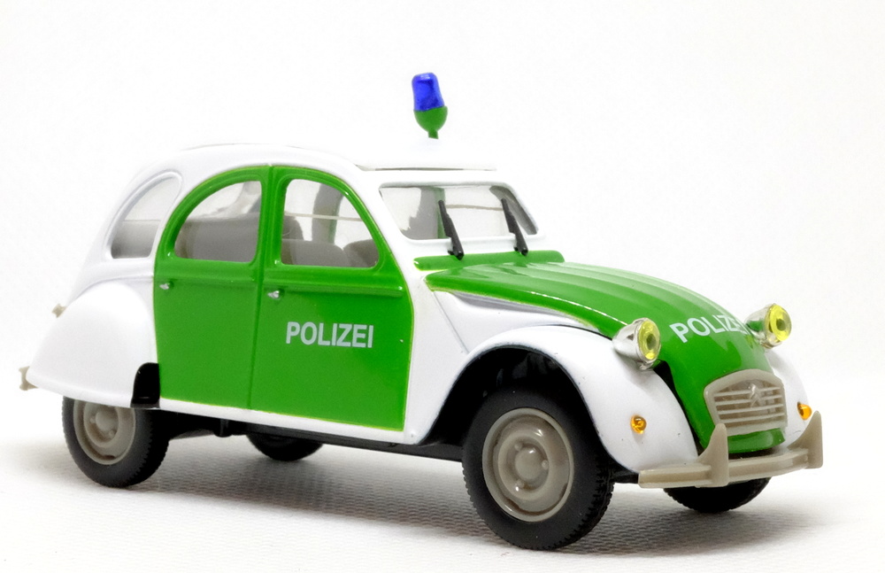 Citroen 2CV Polizei (1986) Norev-Hachette 409547A 1/43 