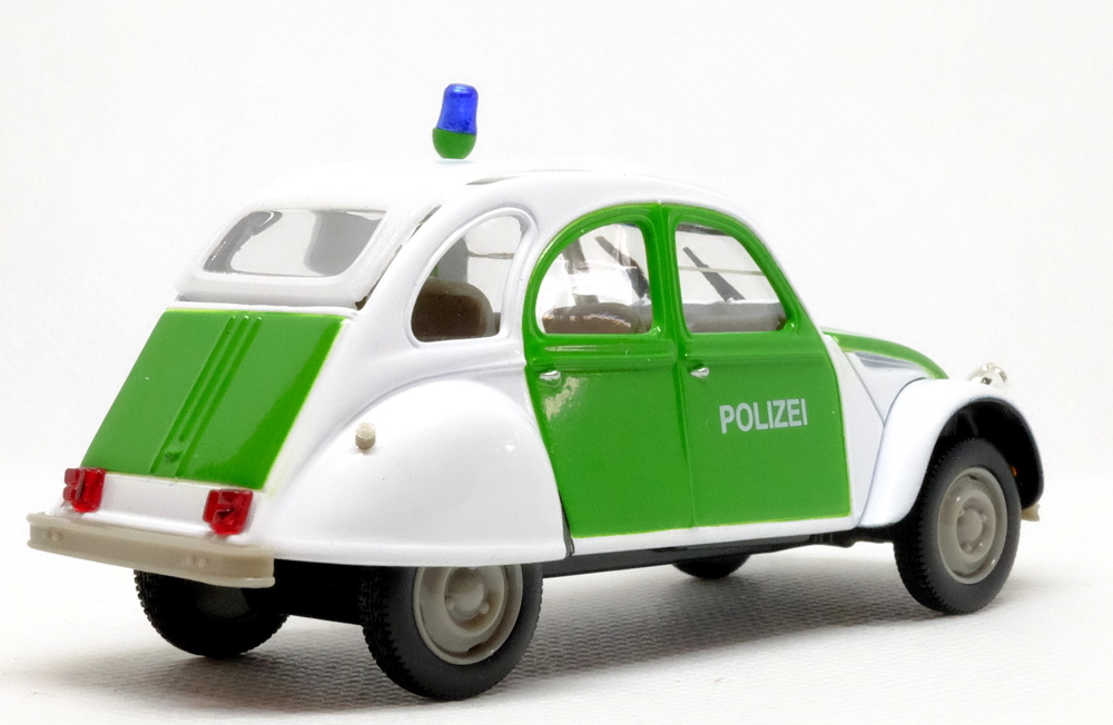 Citroen 2CV Polizei (1986) Norev-Hachette 409547A 1/43 