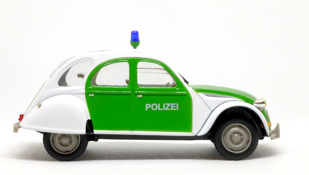 Citroen 2CV Polizei (1986) Norev-Hachette 409547A 1/43 