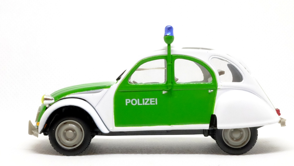 Citroen 2CV Polizei (1986) Norev-Hachette 409547A 1/43 