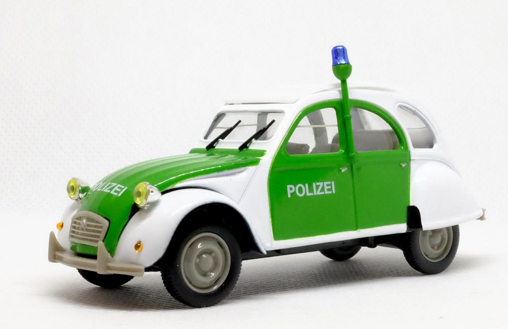 Citroen 2CV Polizei (1986) Norev-Hachette 409547A 1/43 