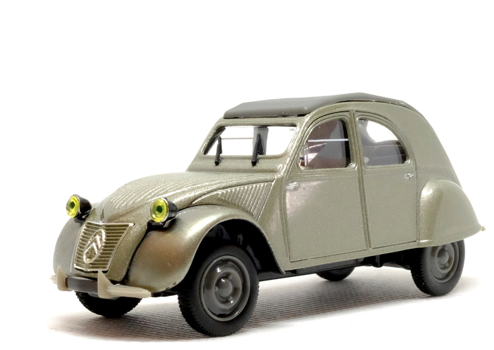 Citroen 2CV Prueba inicio de producción (1949) Norev-Hachette 1/43 (1949) Norev-Hachette 1/43 