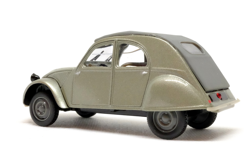 Citroen 2CV Prueba inicio de producción (1949) Norev-Hachette 1/43 (1949) Norev-Hachette 1/43 