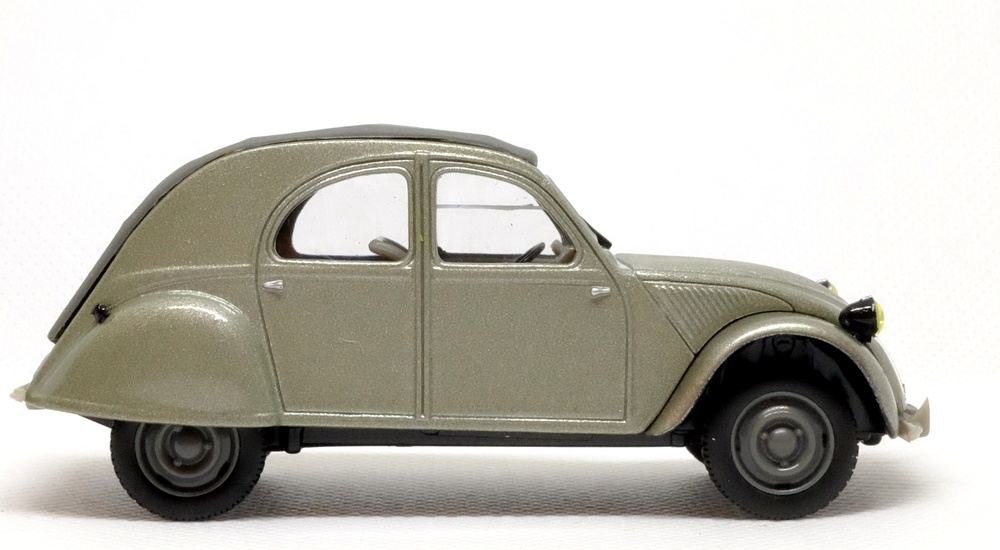 Citroen 2CV Prueba inicio de producción (1949) Norev-Hachette 1/43 (1949) Norev-Hachette 1/43 