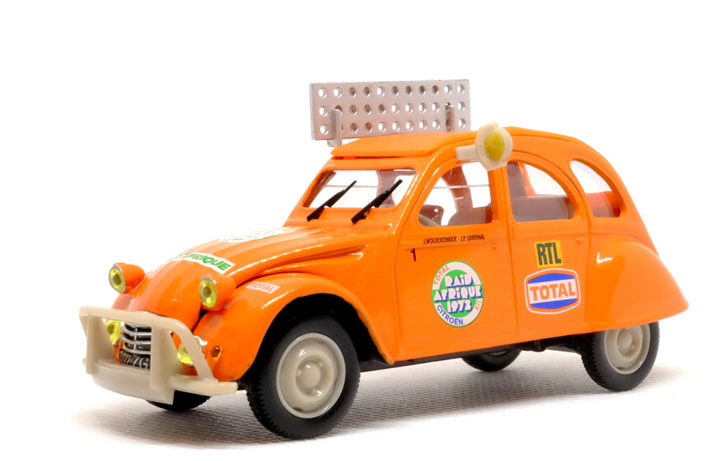 Citroen 2CV Rallye Raid (1973) Norev-Hachette 409530A 1/43 