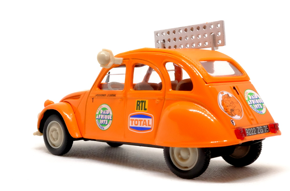 Citroen 2CV Rallye Raid (1973) Norev-Hachette 409530A 1/43 