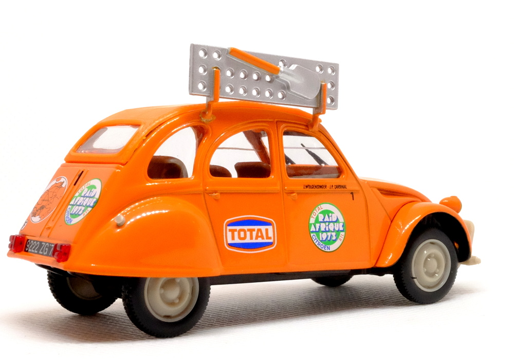 Citroen 2CV Rallye Raid (1973) Norev-Hachette 409530A 1/43 