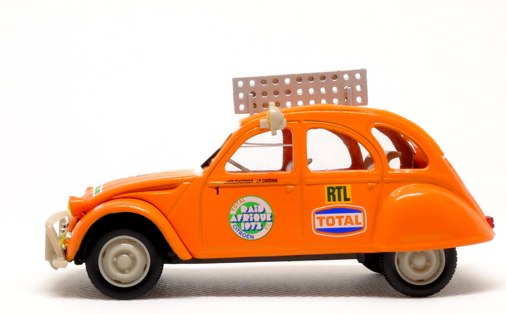 Citroen 2CV Rallye Raid (1973) Norev-Hachette 409530A 1/43 