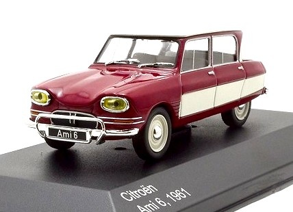 Citroen AMI 6 (1961) White Box 1/43 