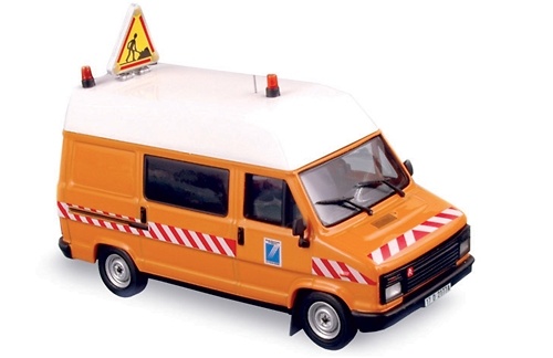 Citroen C25 (1985) Señalización Autopista Norev 1/43 
