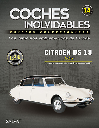 Citroen DS 19 (1955) Salvat 1/24 