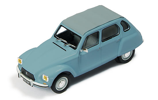 Citroen Dyane 6 (1968) Azul Ixo CLC063 1/43 