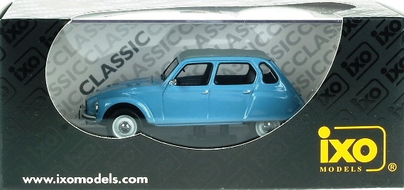 Citroen Dyane 6 (1968) Azul Ixo CLC063 1/43 
