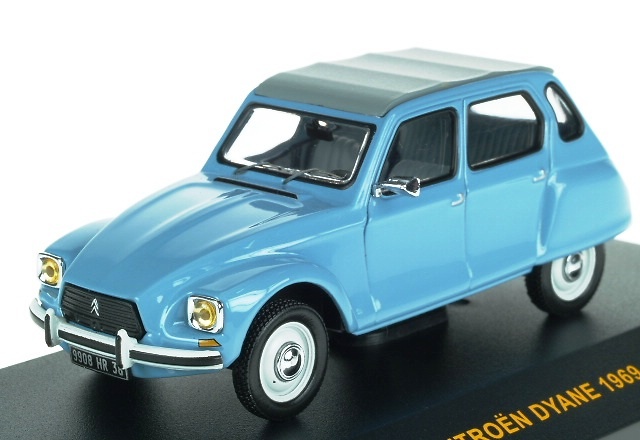 Citroen Dyane 6 (1968) Azul Ixo CLC063 1/43 
