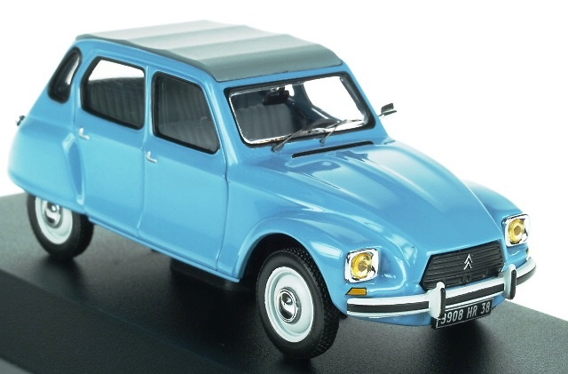 Citroen Dyane 6 (1968) Azul Ixo CLC063 1/43 