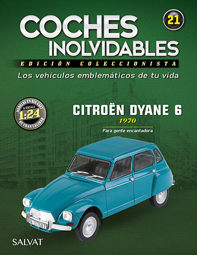 Citroen Dyane 6 (1970) Salvat 1/24 