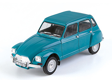 Citroen Dyane 6 (1970) Salvat 1/24 