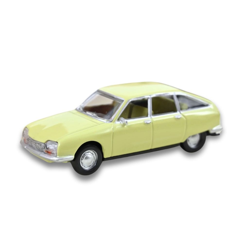 coche a escala miniatura citroen gs amarillo Norev 1 64 