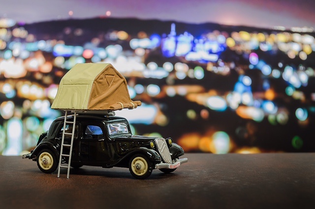 Citroen Traction Camping Car 