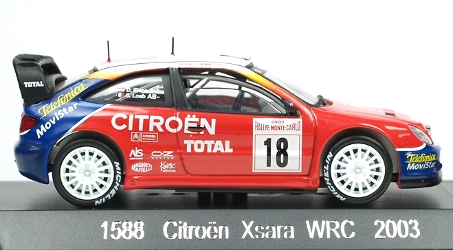 Citroen Xsara WRC Monte Carlo (2003) Solido 20873 1/43 