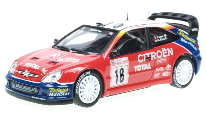 Citroen Xsara WRC Monte Carlo (2003) Solido 20873 1/43 