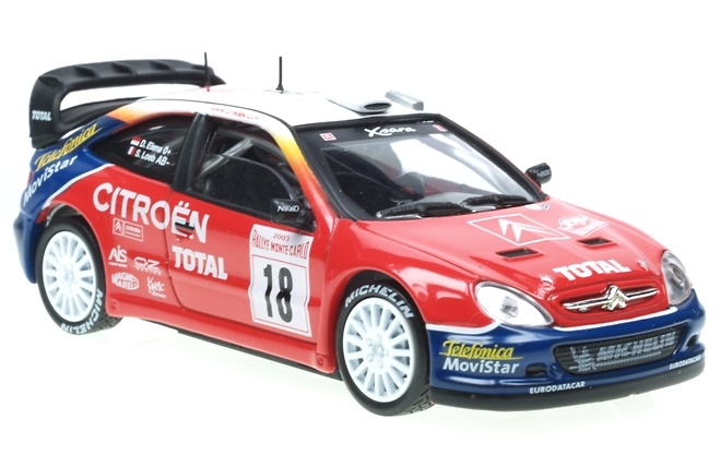 Citroen Xsara WRC Monte Carlo (2003) Solido 20873 1/43 