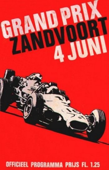 Poster del GP. de Holanda de 1967 
