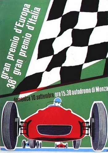 Poster del GP. F1 Italia 1967 