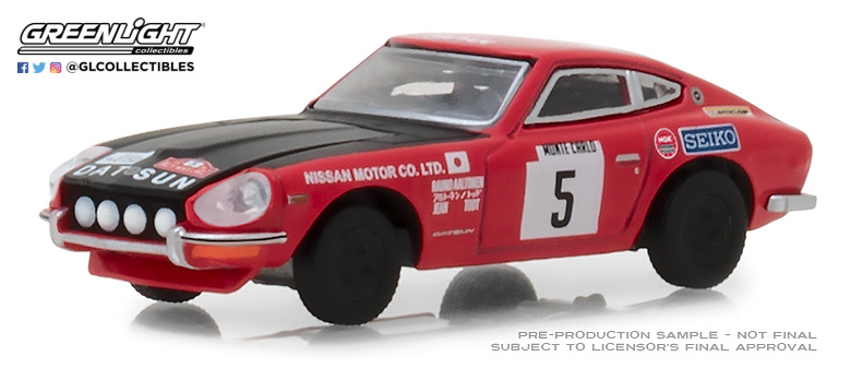 Datsun 240Z nº 5 Rally Montecarlo 