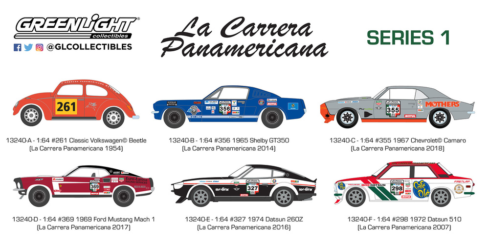 Datsun 260Z nº 327 (1974) Greenlight 13240E 1/64 