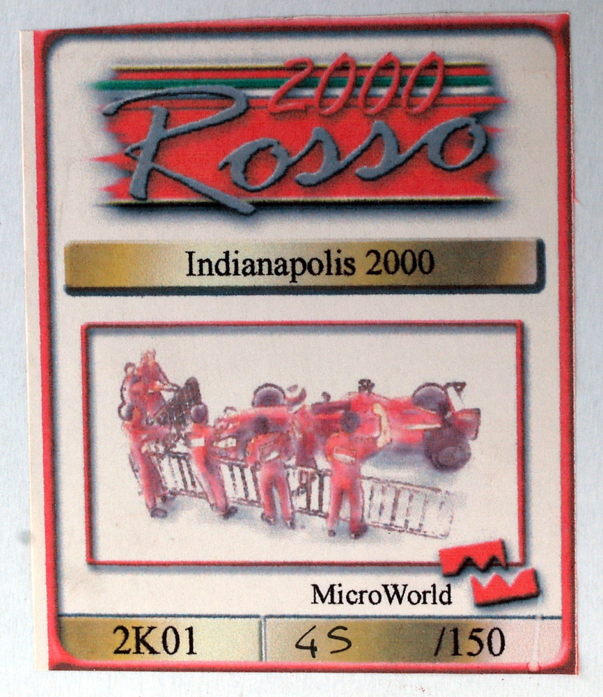 Diorama Ferrari F1-2000 