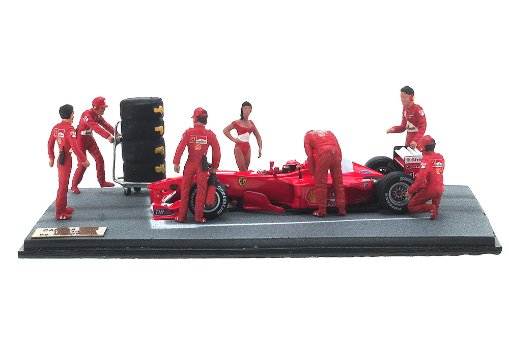 Diorama Ferrari F1-2000 