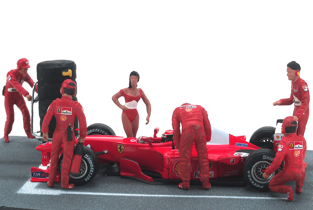Diorama Ferrari F1-2000 